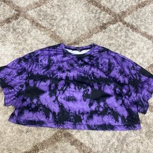 Tie dye crop top